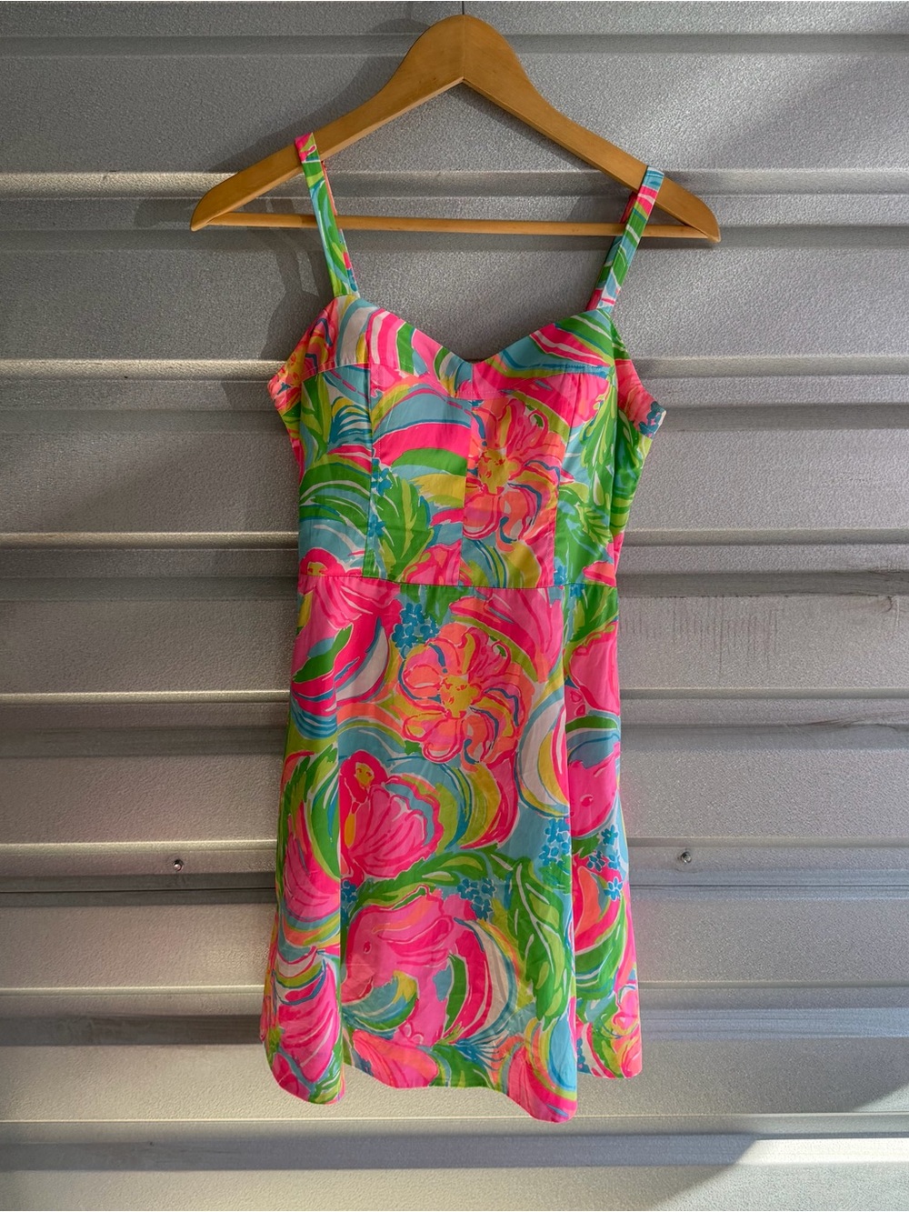 Lilly Pulitzer Lilly Willow Dress in Multi So A-Peeling Pattern